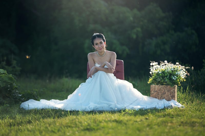 Galactic Wedding Dress